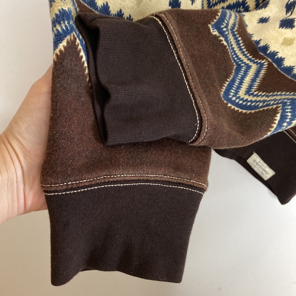 Men's Brown Patterned Shirt - Picture 8 of 12